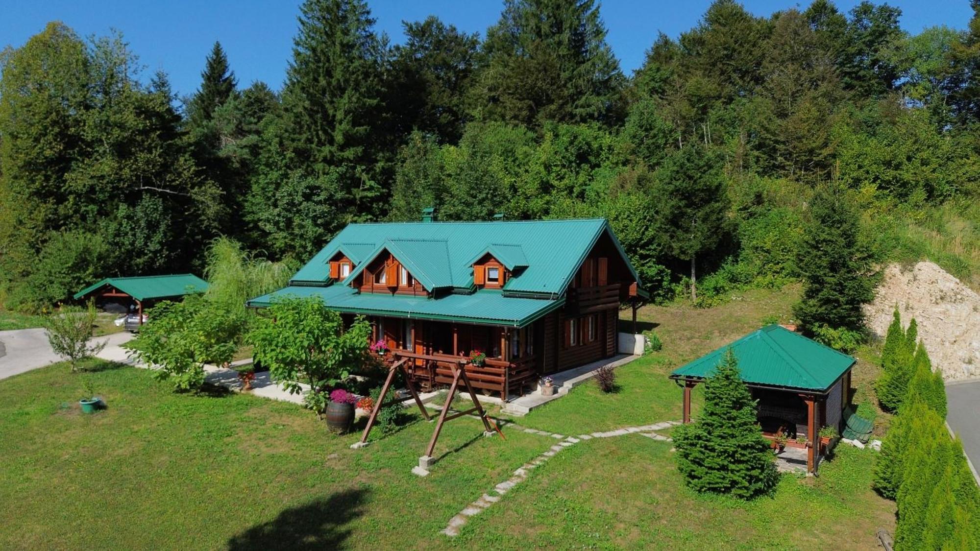 Вілла Brvnara Moj San - Log Cabin My Dream Zelin Mrzlovodicki Екстер'єр фото